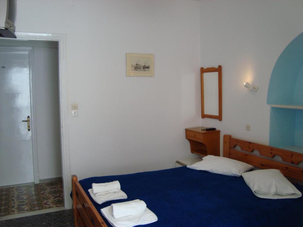 Vakhos Hotell Naxos City Rum bild