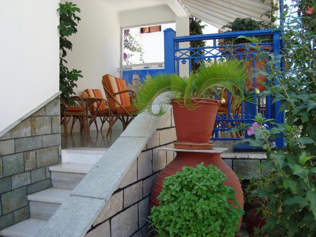 Vakhos Hotell Naxos City Exteriör bild