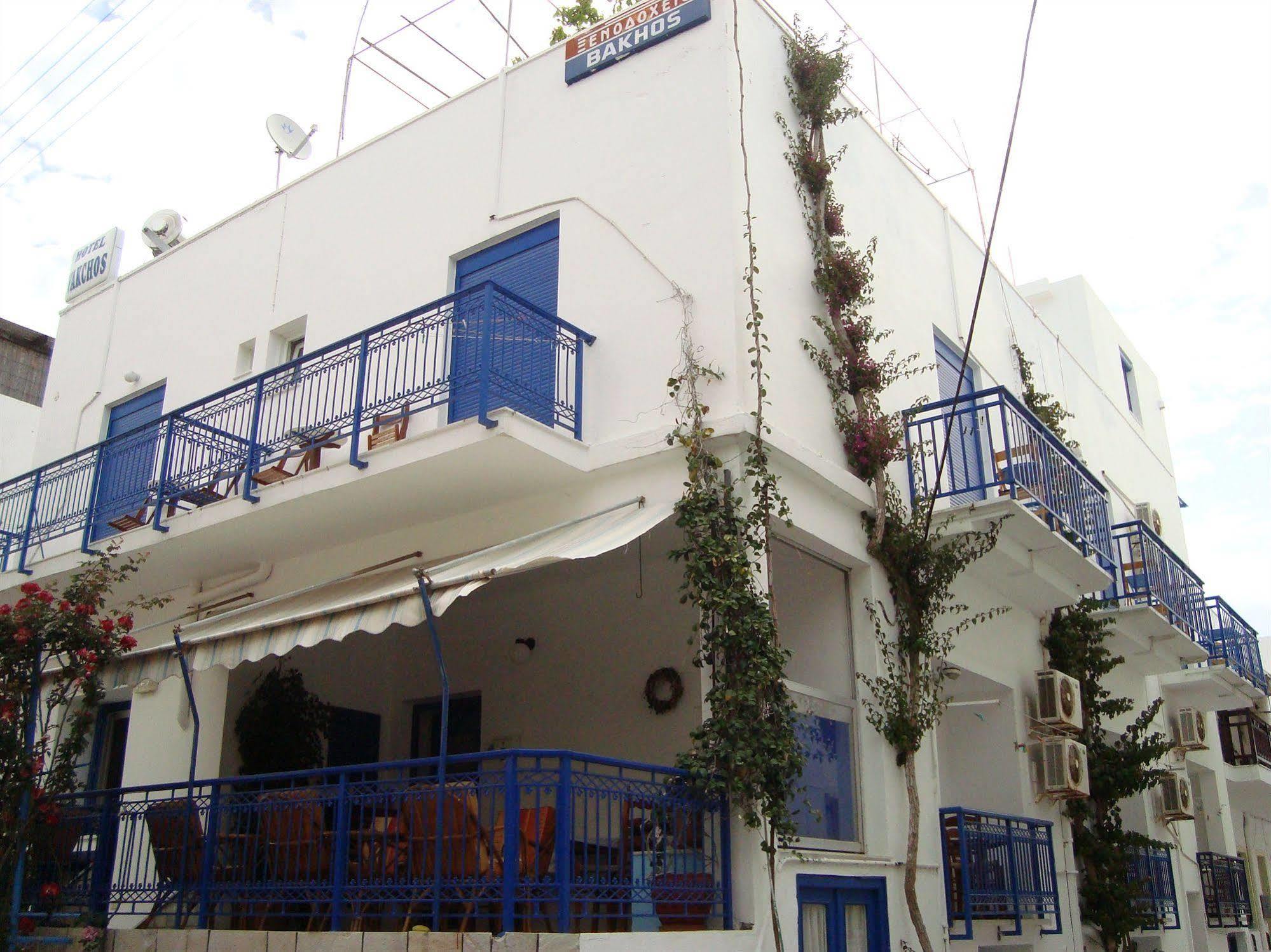 Vakhos Hotell Naxos City Exteriör bild